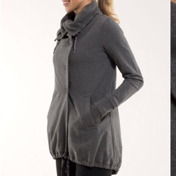 lululemon athletica Sweaters - Lululemon gratitude wrap Snap Down Jacket